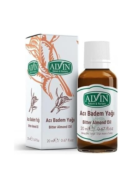 Alvin Acı Badem Yağı