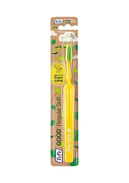 Tepe Good Regular Soft – Kullanıcı Dostu Diş Fırçası Yenilenebilir Ham Maddelerden Yumuşak Kıllı modelleri