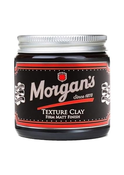 Morgan's Texture Clay Firm Matt Finish - Doku Veren Sert Saç Şekillendirme Kili 120 ml