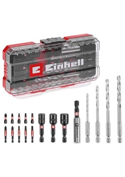 18-Parça Darbeye Dayanıklı Vidalama Uç Seti (25 Mm, 50 Mm, 60 mm Uç Tutucu, Lokma Anahtar, Metal Matkap Ucu, Saklama Kutusu Dahil) - 49108709 fiyatları