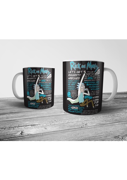 Rick And Morty Kupa Bardak Model 40 fiyatları