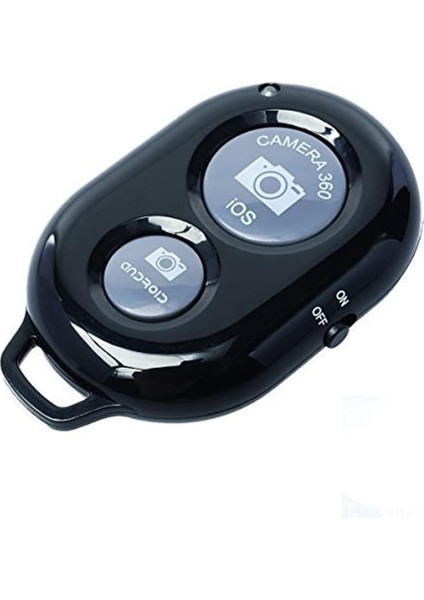 Bluetooth Kablosuz Uzaktan Kumanda Ios Uyumlu Kamera Deklanşör Düğmesi Remote Shutter