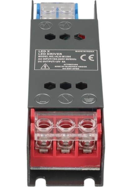 ALN-M1205 12 Volt 5 Amper 50X15X11MM Ultra Slim Metal Kasa Adaptör modelleri