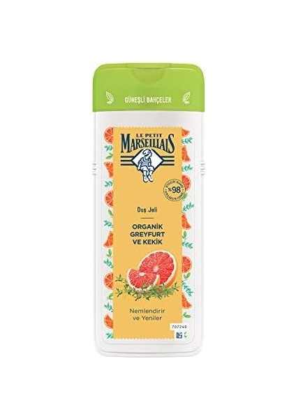 Le Petit Marseillais Güneşli Bahçeler Greyfurt & Kekik Duş Jeli (400 Ml) modelleri