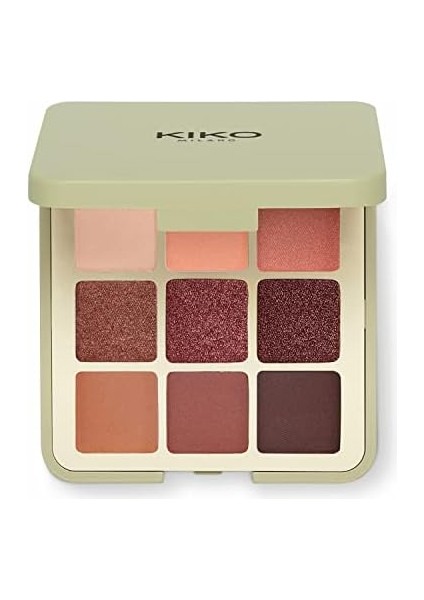 Kiko Göz Farı - Green Me Eyeshadow Palette - 102 Feisty Saffron modelleri