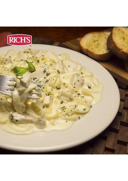 Rich's Versatie Professional Cream - Sıcak Mutfak Uygulamaları Için Bitkisel Yağlı Şekersiz Krema - 1 L