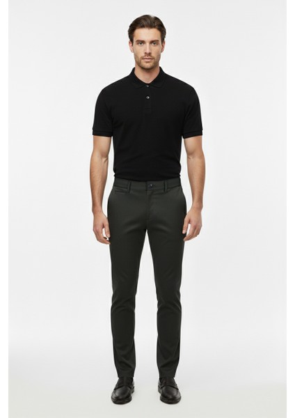 Pamuklu Slim Fit Chino Pantolon