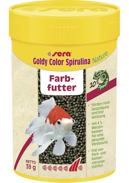 Sera Goldy Color Spirulina 100 ml modelleri