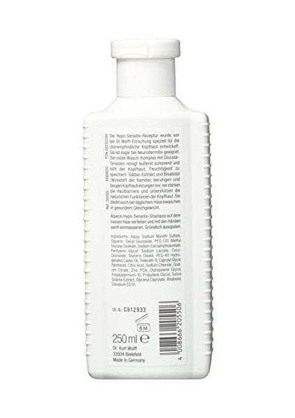 Alpecin Şampuan Hypo Sensitiv 250 ml modelleri