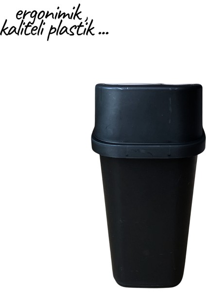 Tezgah Üstü Pratik Kapak Mutfak Banyo Çöp Kovası 5 Litre modelleri