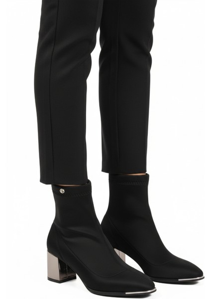 Siyah Tekstil Kadın Bot PC-54967 Z modelleri