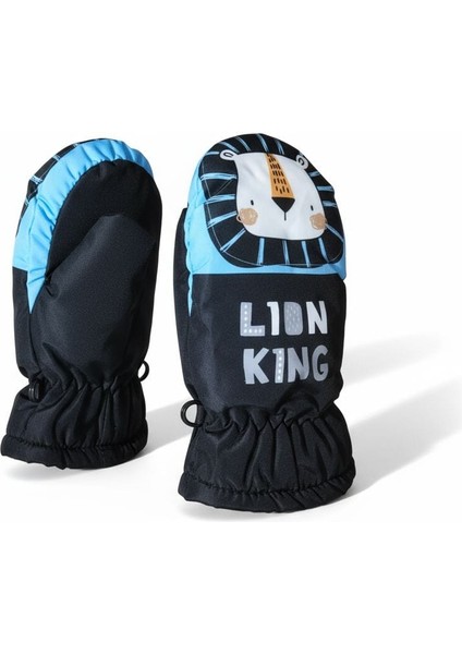 Kitti 2-5 Yaş Kız Çocuk Kar Kayak Eldiveni