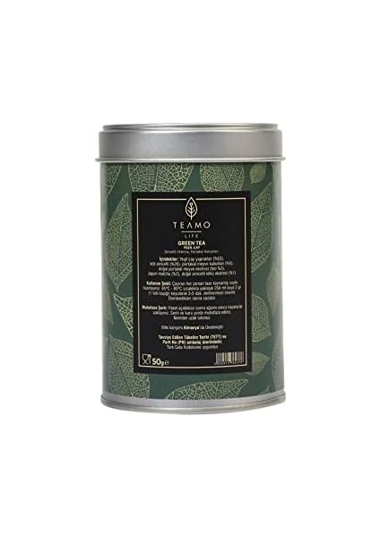 Yeşil Çay Green Tea Teamolife fiyatları
