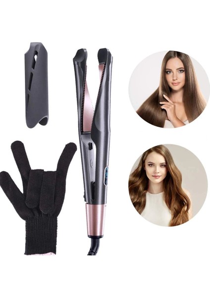 2 In 1 Profesyonel Saç Düzleştirici Bigudi Maşası (5148) modelleri