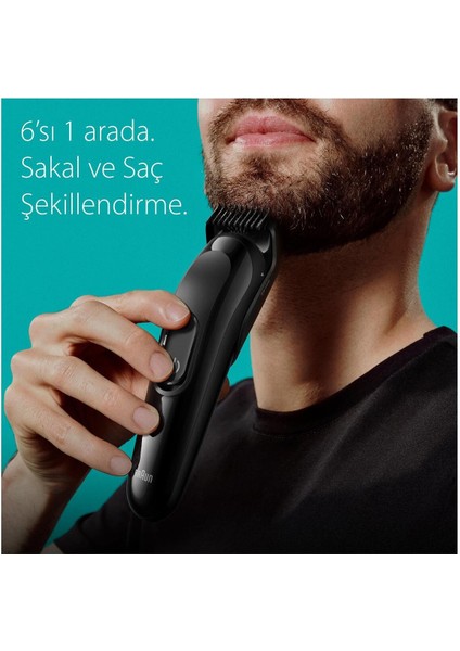 Erkek Bakım Seti – 6’sı 1 Arada Saç, Sakal ve Vücut Şekillendirme Kiti+Losyon modelleri