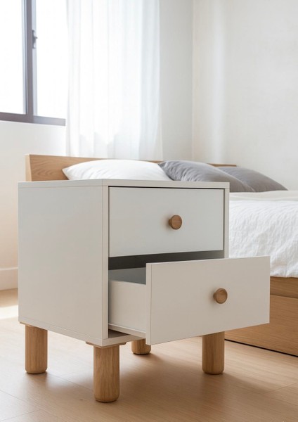 Komodin-Modern -Tasarım – 2 Çekmeceli fırsatları