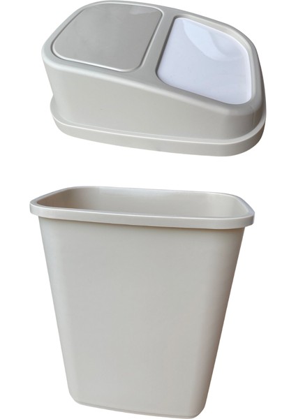 Tezgah Üstü Pratik Kapak Mutfak Banyo Çöp Kovası 5 Litre fiyatları