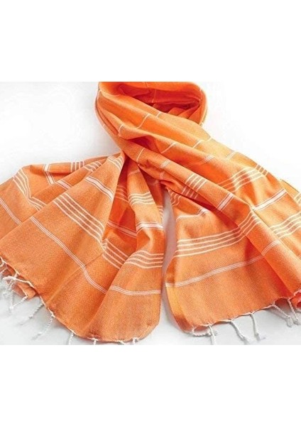 Sultan Peştemali %100 Pamuk TURUNCU