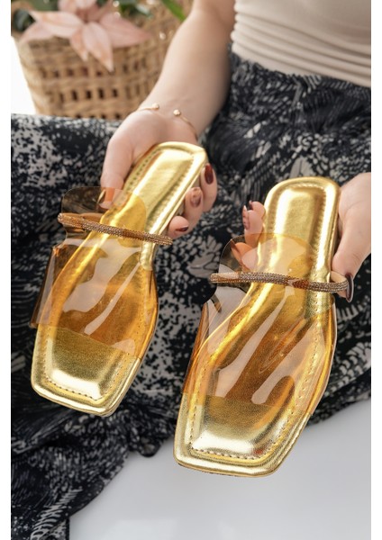 Kadın Terlik Şık Dışarı Plaj Yazlık Günlük Ev Terliği