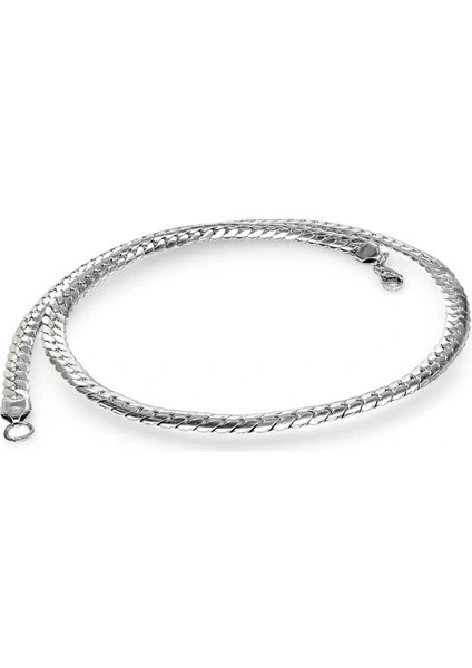 Ezme Balık Sırtı Çelik Kolye 1.6mm 3351CEK021