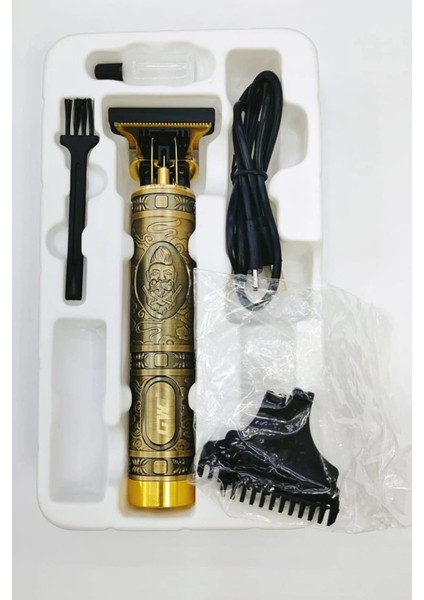 Saç ve Sakal Kesme Makinesi Sakal Ense Çizim Makinesi T-2023 (5148) indirimleri