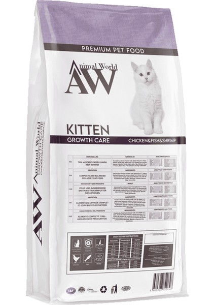 Aw.kitten Chicken&fish&shirp 15 Kg.* fiyatları