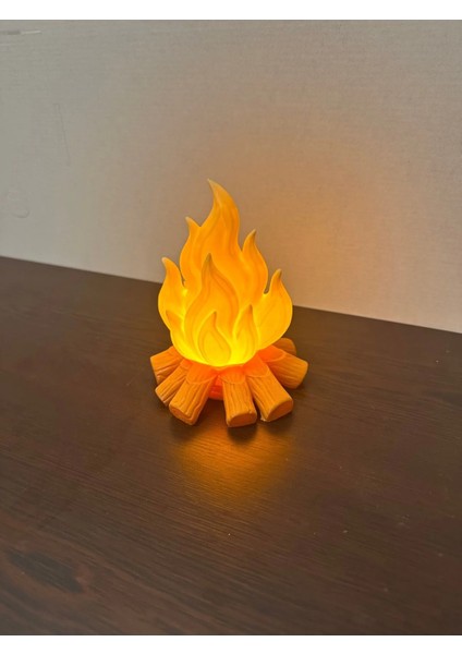Kamp Ateşi Modeli LED Işıklı Dekoratif Ev Eşyası 12,5cm fiyatları