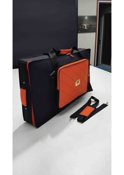 Denon Sc Live 4 Setup Için Uyumlu Soft Case Taşıma Çantası.turuncu. modelleri