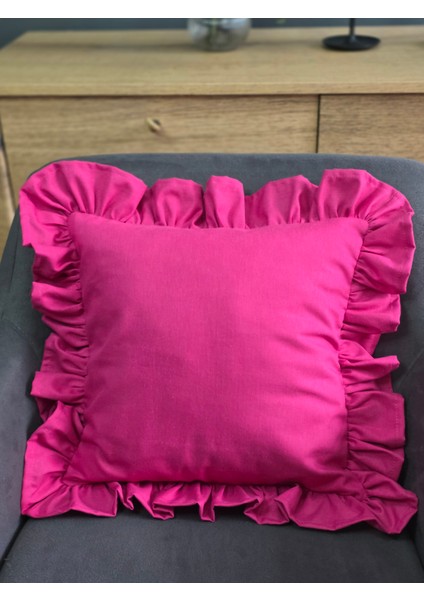 Fırfırlı Kırlent Kılıfı Sıvı Itici Özeliğe Sahip indirimleri