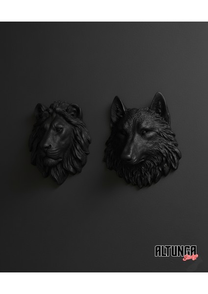 Aslan Kurt Dekoratif Heykel Biblo Duvar Dekorasyon fiyatları