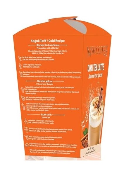 Nish Chai Tea Latte (2 x 250 Gr)