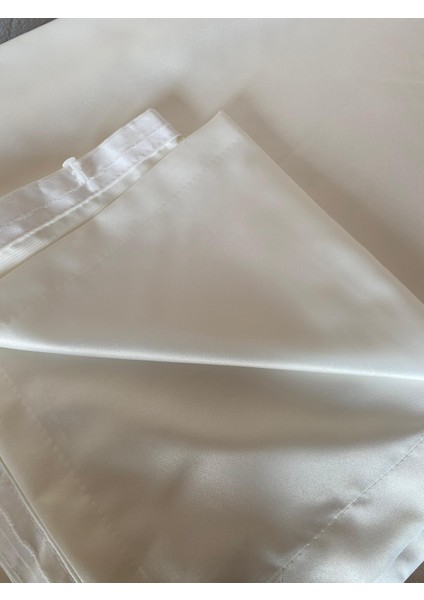 Saten Güneşlik Perde Kırık Beyaz fiyatları