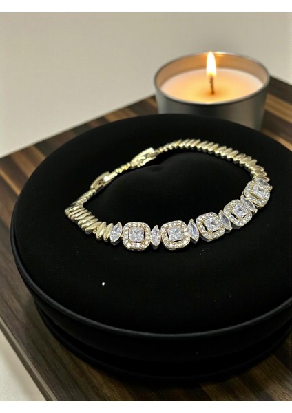 Xupıng Taşlı Mekik Bileklik