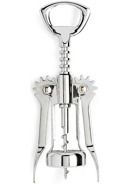 Krom Tirbuşon - 2 Fonksiyonlu Paslanmaz Metal (5264) fırsatları