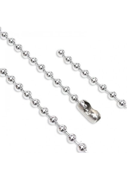 Damla Çelik Zincir Kolye 6mm 3351CEK002