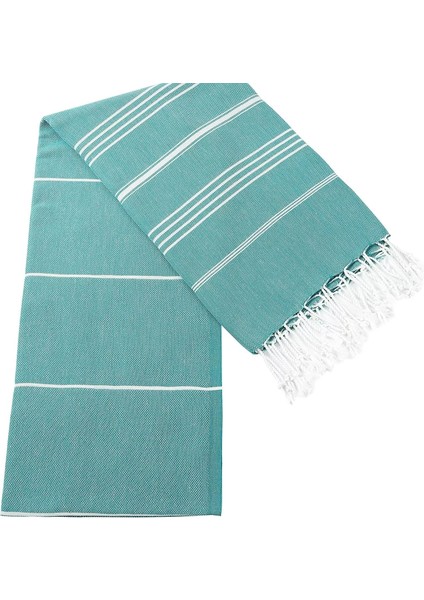 Sultan Peştemali %100 Pamuk TURKUAZ