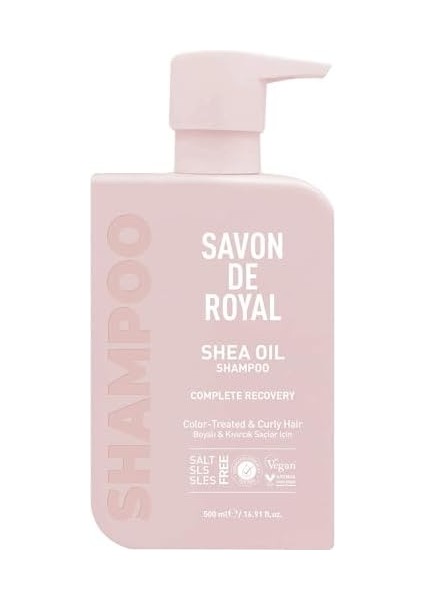 Savon De Royal Miracle Şampuan 500 ml | Boyalı ve Kıvırcık Saçlar | Iyileşme Etkili | Shea Yağı | Tuz Içermez modelleri