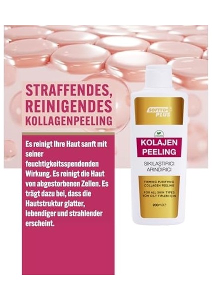 Softto Plus Sıkılaştırıcı & Arındırıcı Kolajen Peeling fiyatları