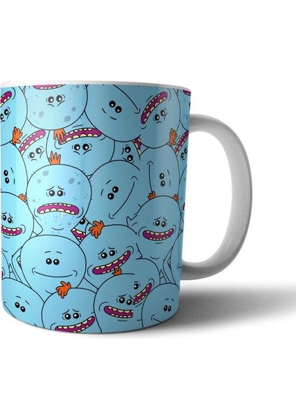 Rick And Morty Kupa Bardak Model 30