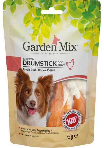 Techmrt Garden Mix Tavuk Budu Köpek Ödülü 75 gr