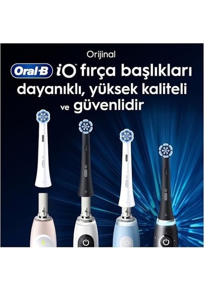 Oral-B Io Ultimate Clean Siyah Diş Fırçası Yedek Başlığı 4 Adet fiyatları
