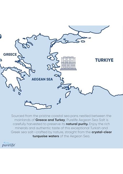 Purelife Aegean Granül Deniz Tuzu 500G modelleri
