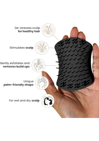 Tangle Teezer Scalp Brush Black Saç Derisi Masaj Tarağı fiyatları