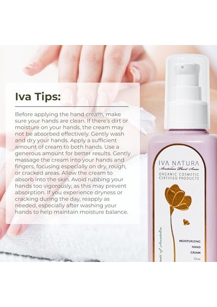 Iva Natura Organik Nemlendirici El Kremi Mandalina Çiçeği Özlü 125 ml modelleri