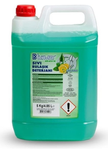 Birka Birmar Sıvı Bulaşık Deterjanı 5 Kg.