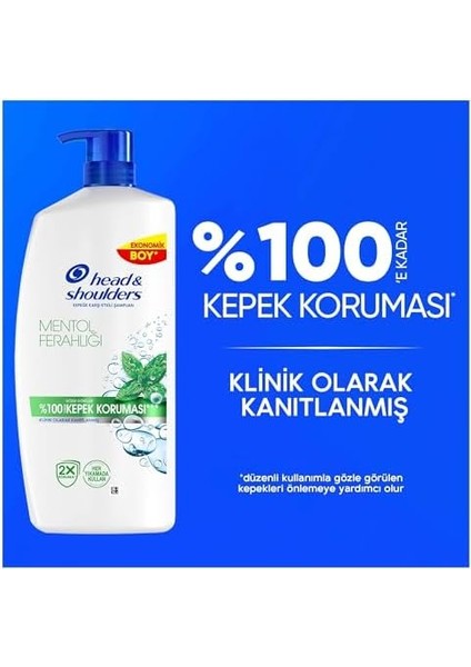 Head & Shoulders Mentol Ferahlığı Kepeğe Karşı Etkili Şampuan 800ML
