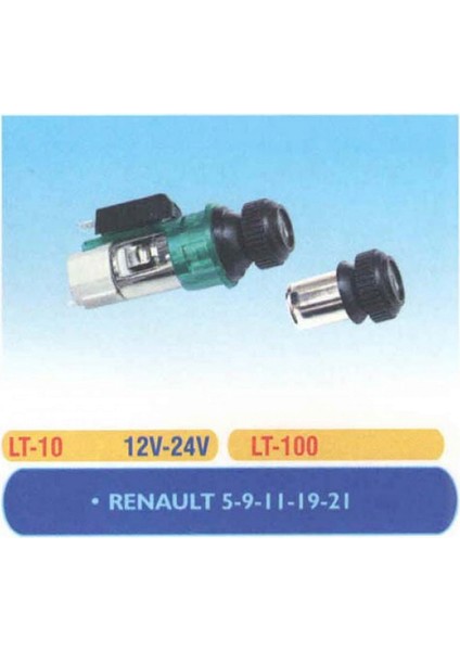 Mtxdpn Komple Çakmak Soketli R9-R11-R19-R21-CLIO-KNG-MGN