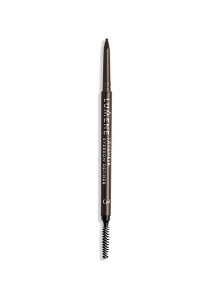 Lumene Longwear Eyebrow Definer Ultra Ince Uçlu Kalıcı Kaş Kalemi Ash Brown