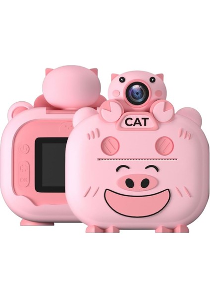 S1 2.0" IPS Ekran Fotoğraf Yazıcısı (Pembe)