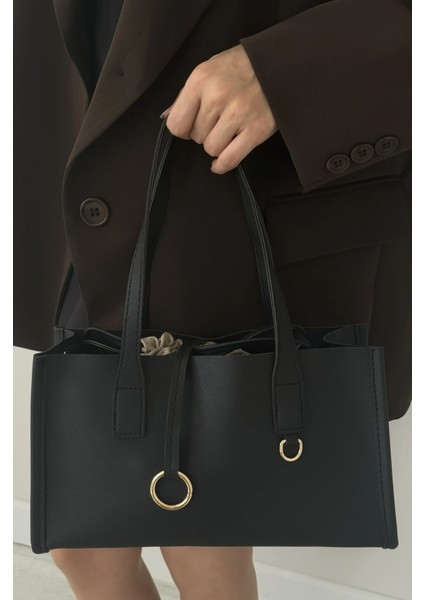 Eny Deri El ve Omuz Çantası